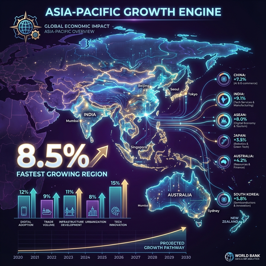 Asia-Pacific digital signage market growing at 8.5% CAGR - fastest region